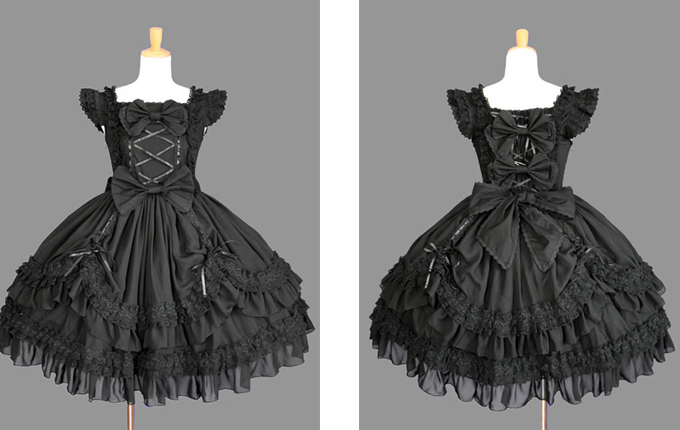 Gothic Lolita Sleeveless Dress