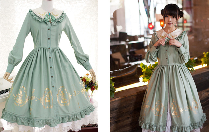 Classic Lolita Long Sleeve Dress