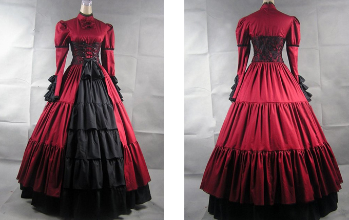 Gothic Lolita Prom Long Dress