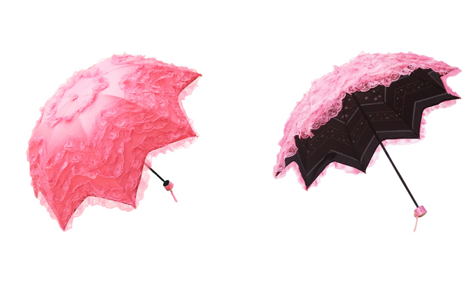 Classic Lolita Fold Umbrella